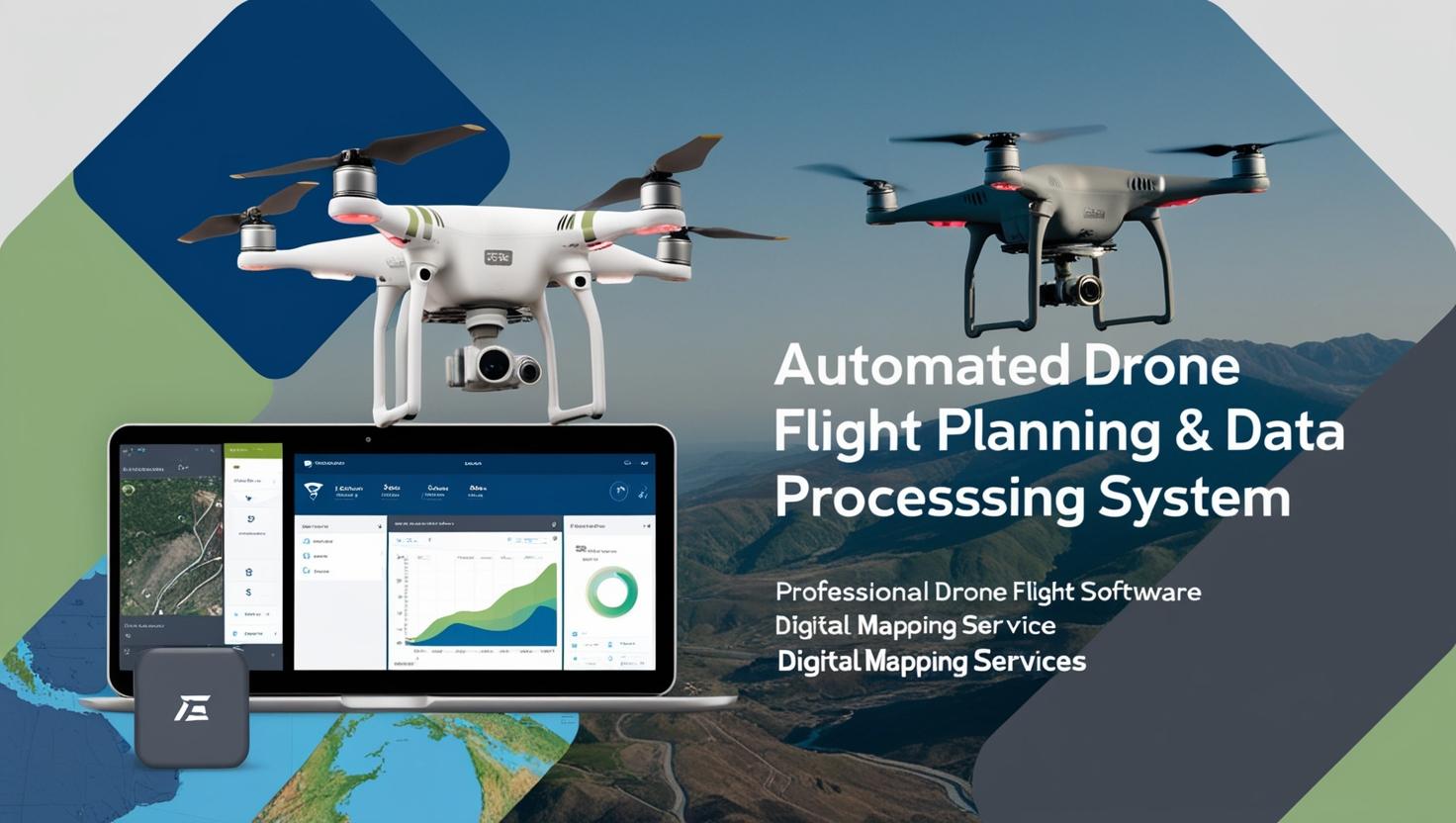 Automated Drone Flight Planning & Data Processing System